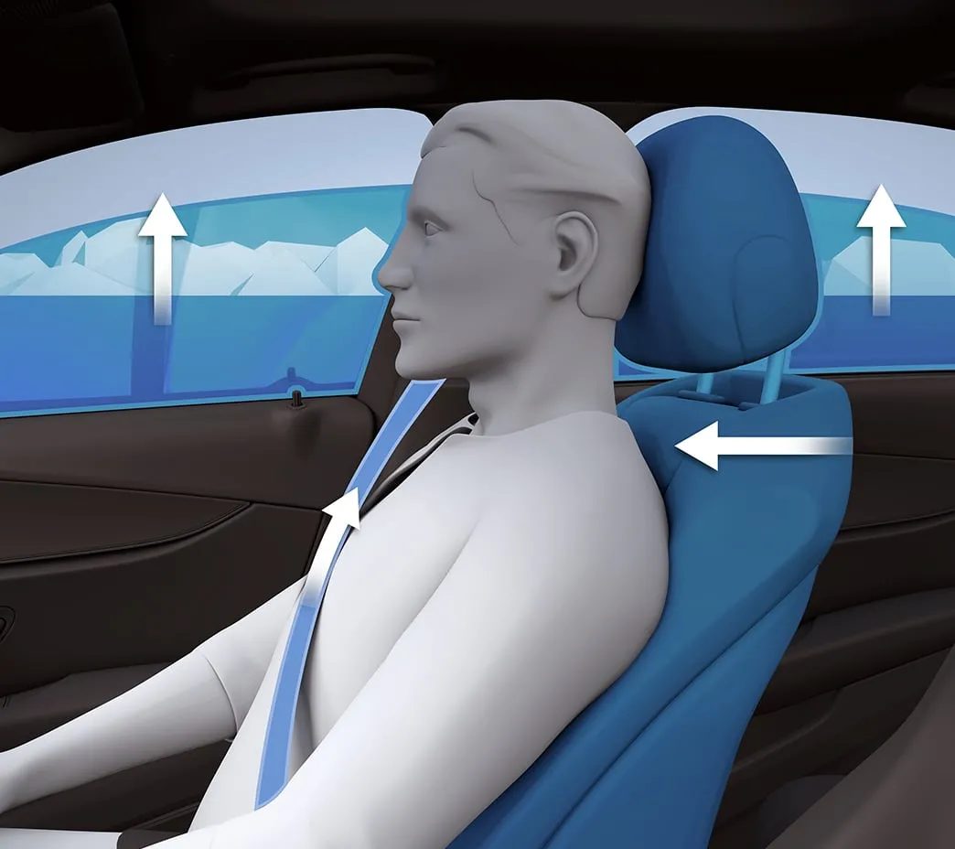 An E-Class can help protect you by taking action before a collision occurs. PRE-SAFE® can adjust the front seats and seat belts, and even prepare your hearing, in the seconds before impact.