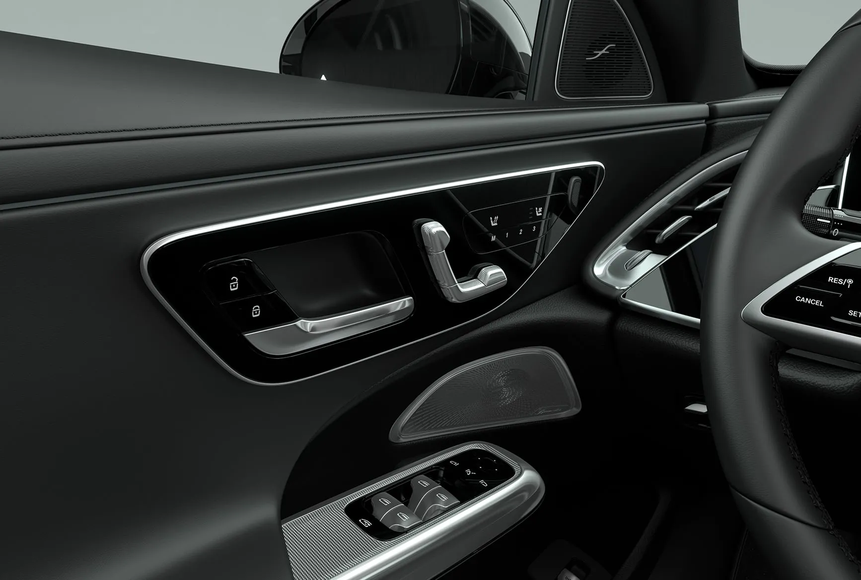 Mercedes Night Driving