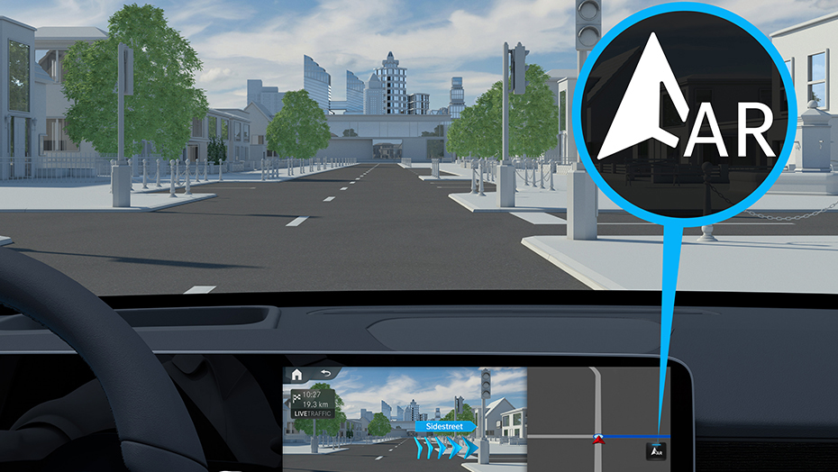 MBUX Augmented Video for Navigation