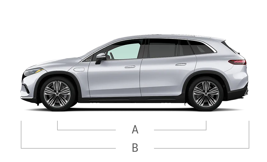 vehicle side view dimensions