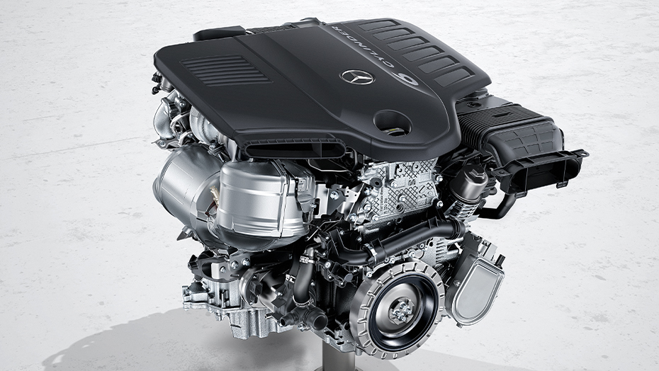 3.0L inline-6 turbo engine with mild hybrid drive