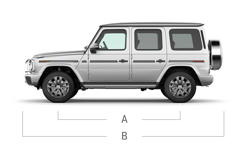 vehicle side view dimensions
