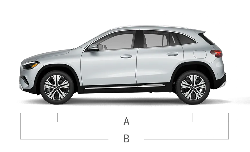 vehicle side view dimensions