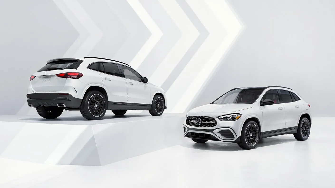 2026 GLA SUV Rear Angle — Safety Vantage