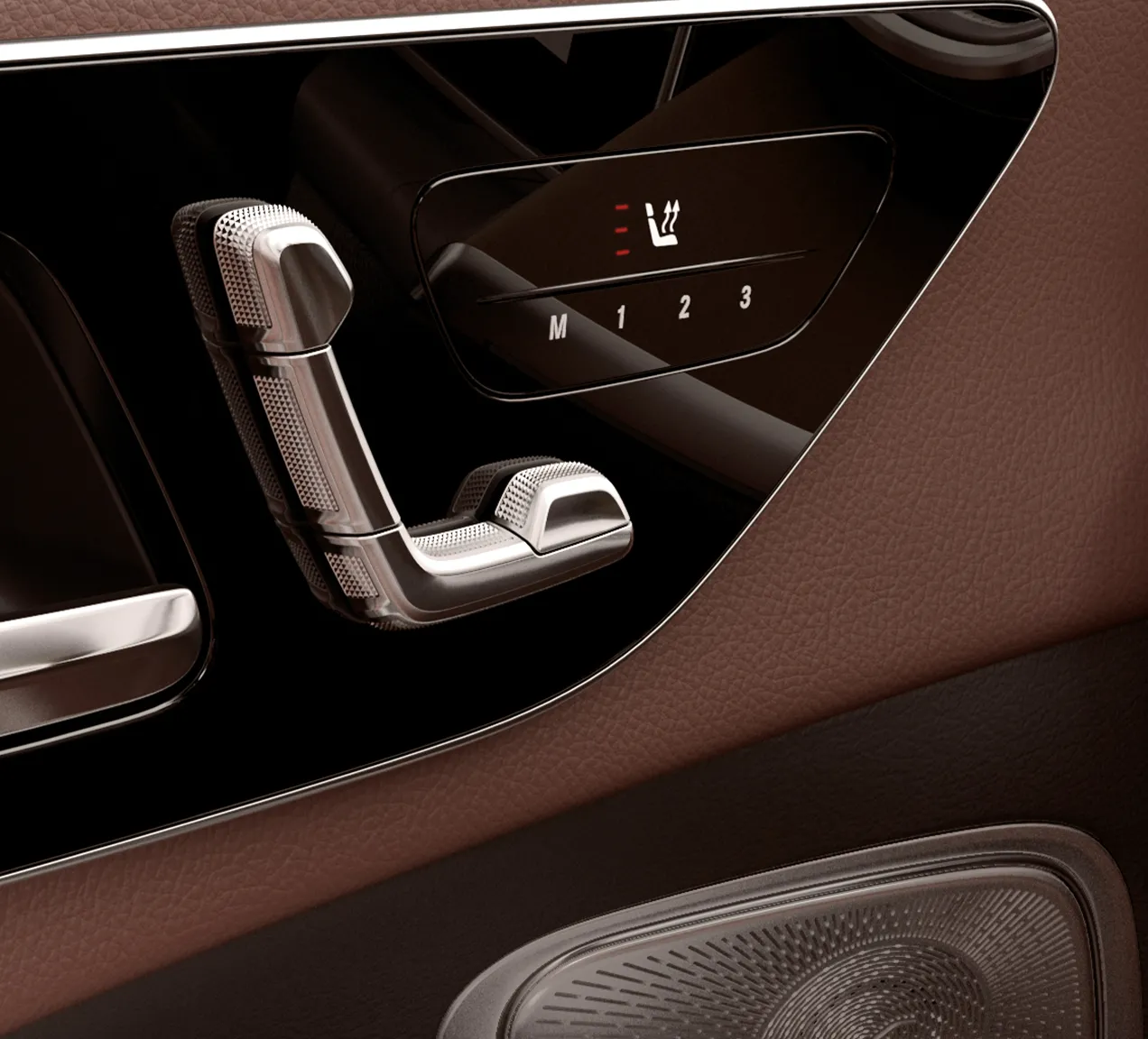 Heated power front seats