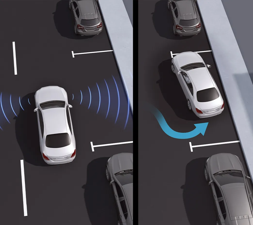 Active Parking Assist can help you maneuver in tight spaces, and even park your GLC hands-free. The available Surround View System can display the views of multiple cameras.