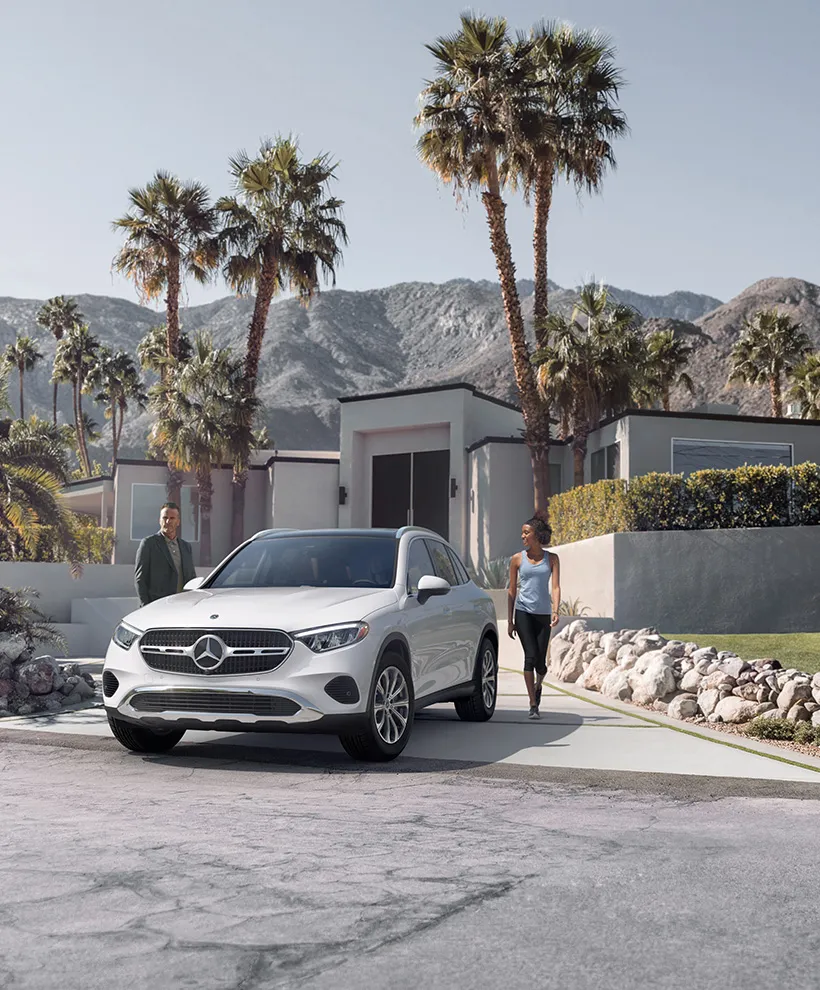 Mercedes-Benz GLC SUV exterior in Bayside NY