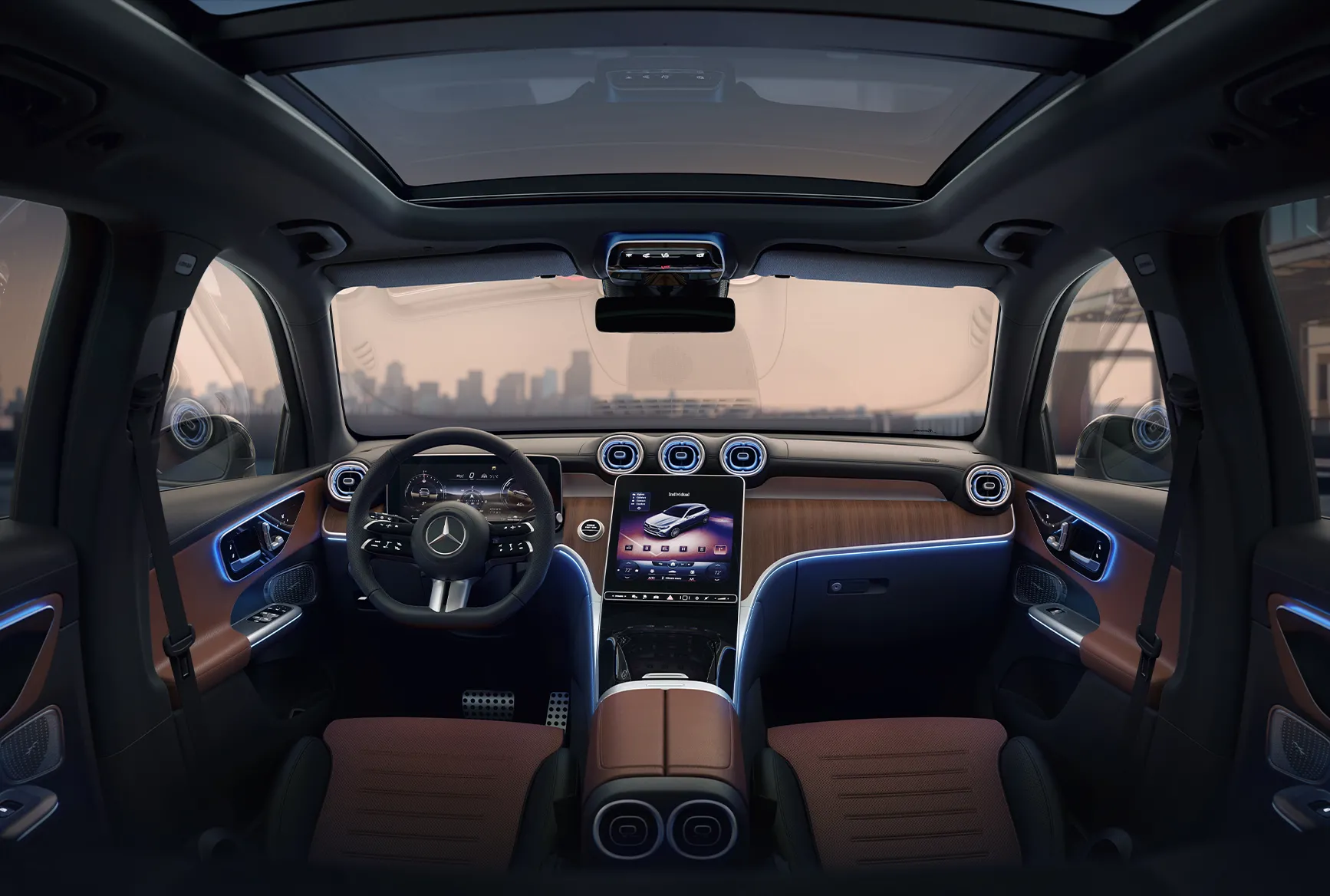 2026 Mercedes-Benz GLC 350e interior MBUX