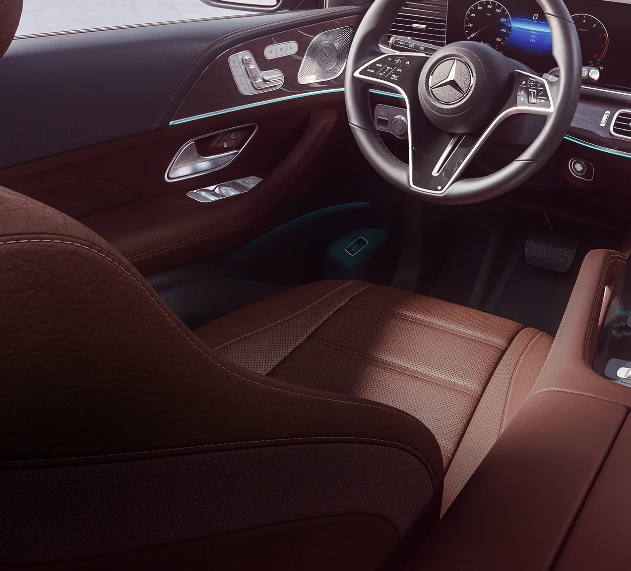 Heated power front seats