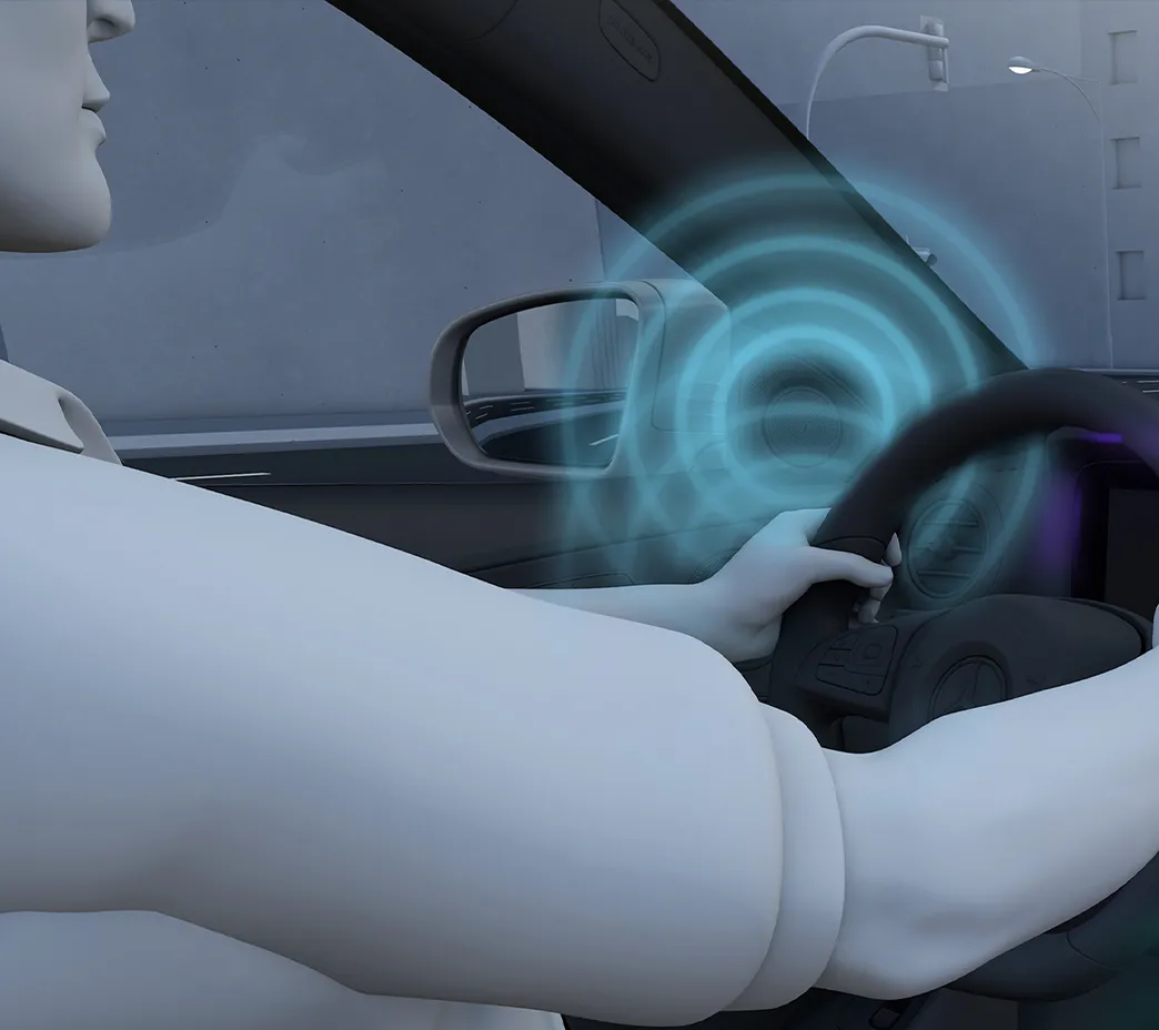 A GLE can help protect you by taking action before a collision occurs. PRE-SAFE® can adjust the front seats and seat belts, and even prepare your hearing, in the seconds before impact.