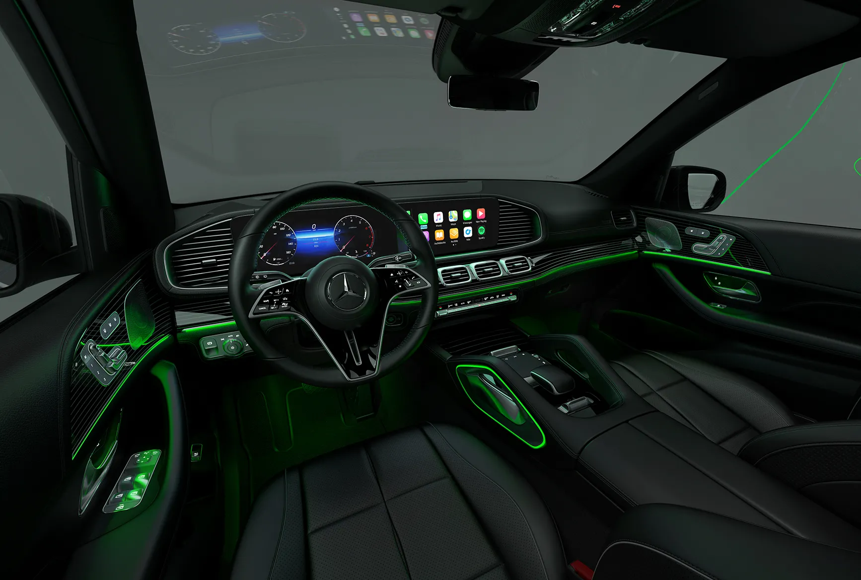2026 Mercedes-Benz GLE interior MBUX dual screen