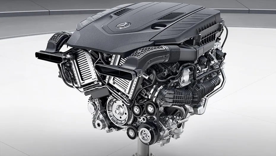 4.0L V8 biturbo engine with mild hybrid drive