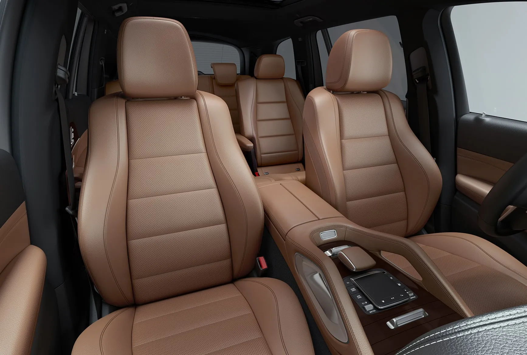 2026 Mercedes-Benz GLS 450 three-row interior seating