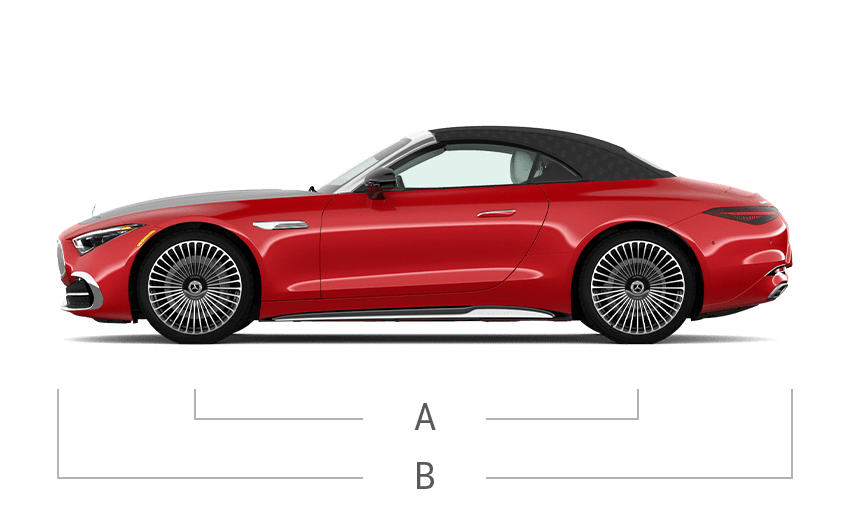 vehicle side view dimensions
