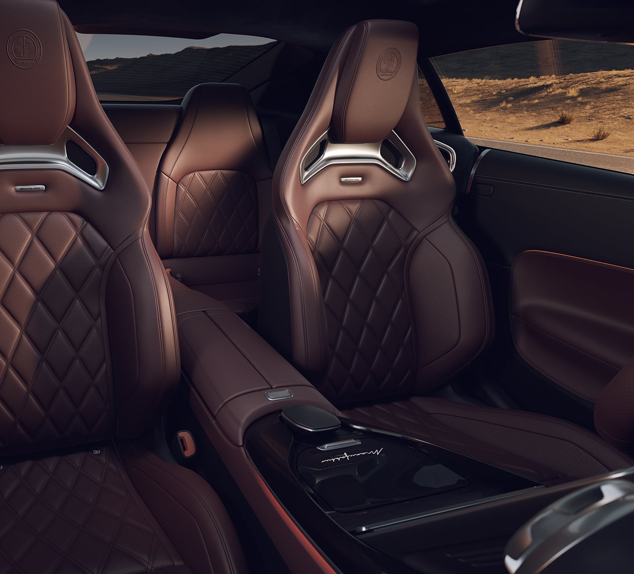 Power front sport seats