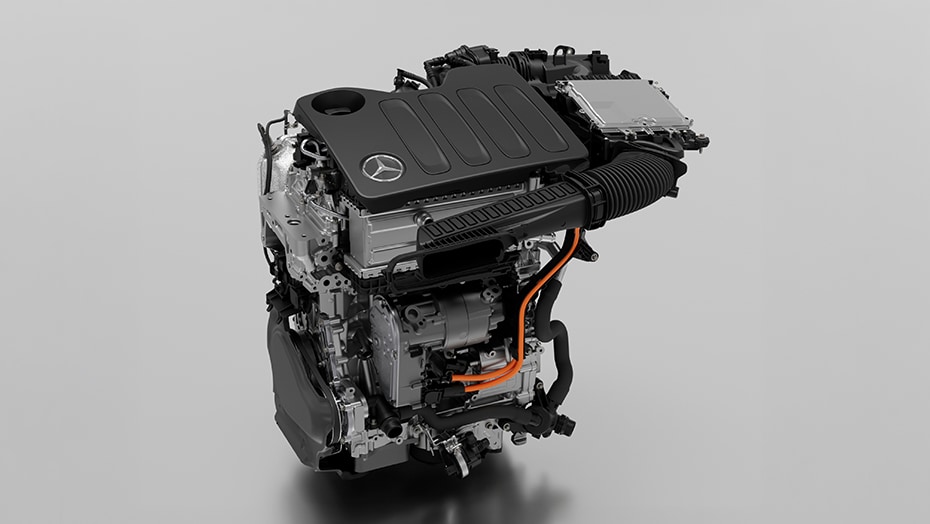 1.5L inline-4 turbo engine with hybrid assist