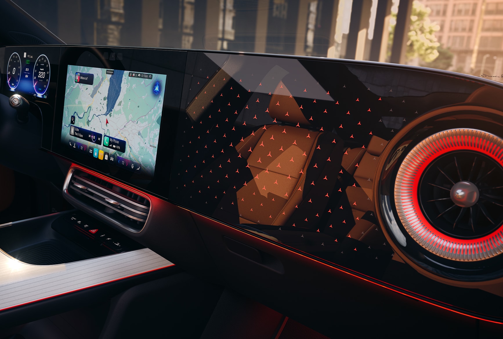 2027 Mercedes-Benz CLA 250 MBUX dual-display cockpit