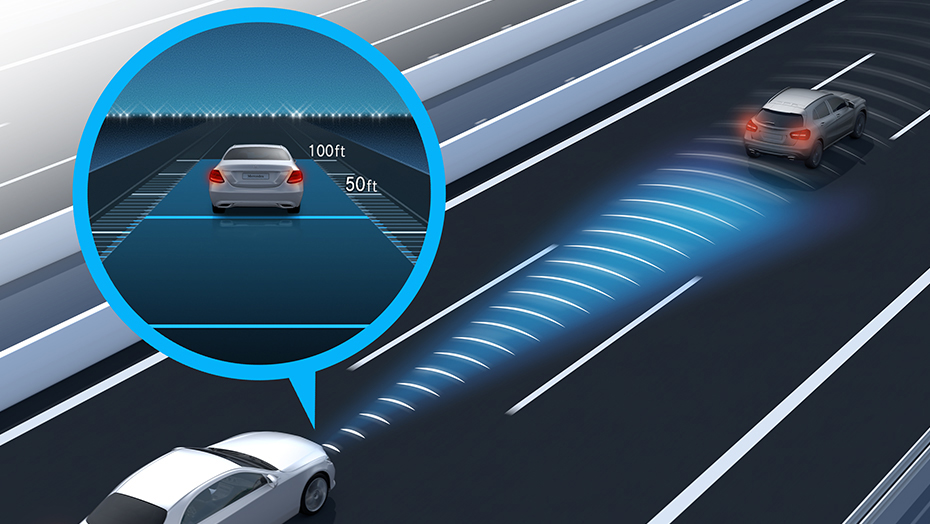 DISTRONIC adaptive cruise control