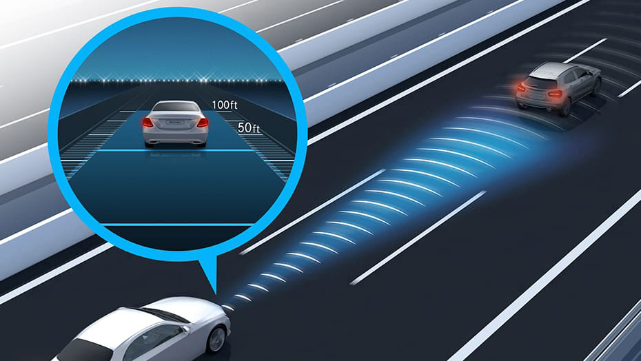 DISTRONIC adaptive cruise control