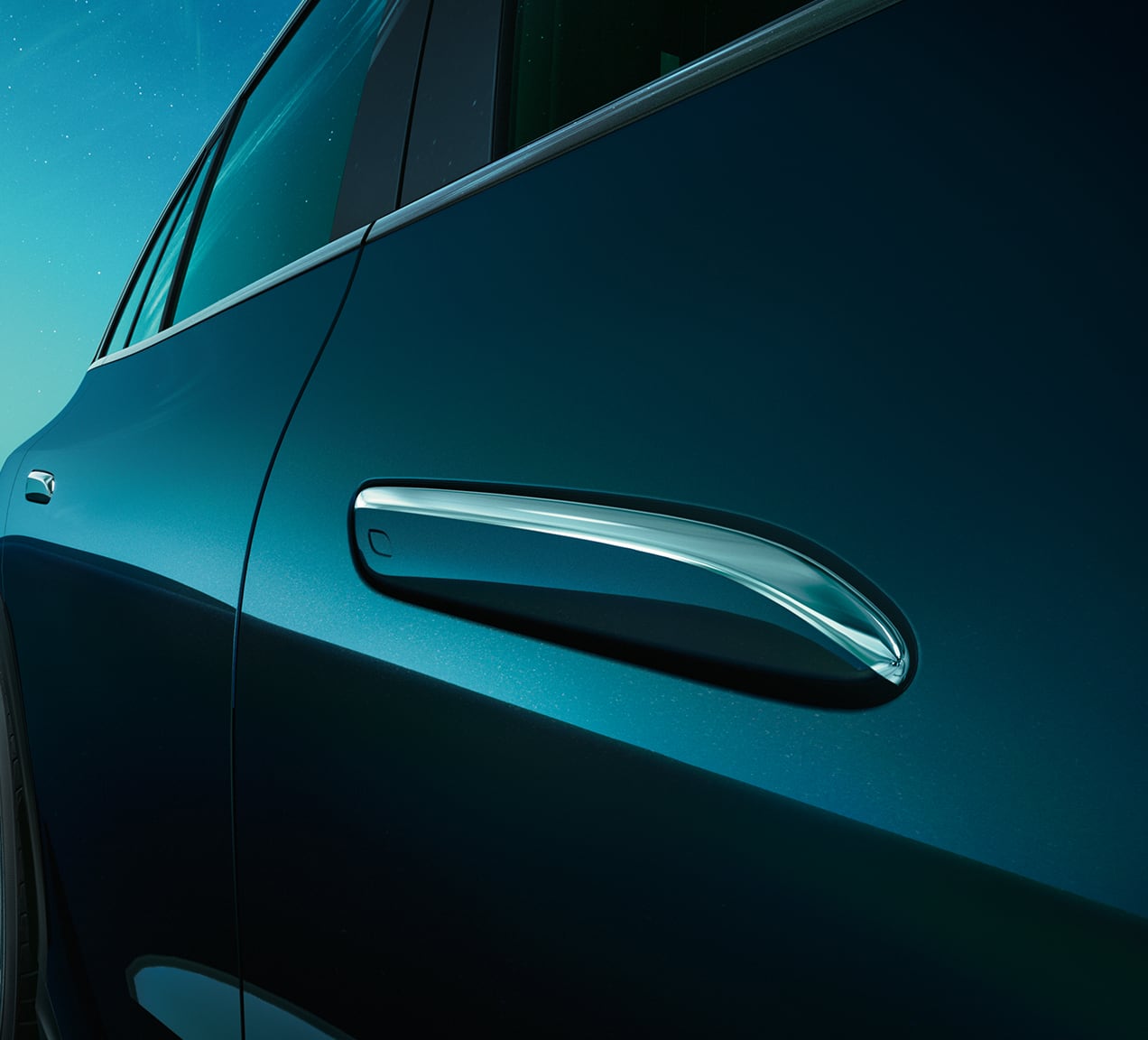 Seamless door handles