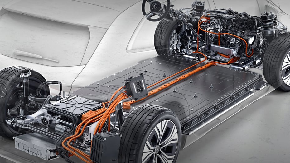 Dual permanently synchronous electric motors (235 kW total)