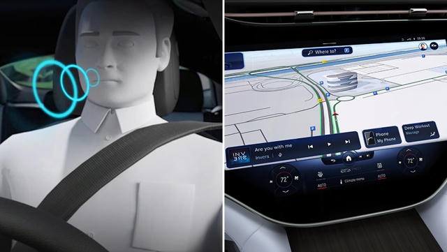 MBUX Navigation with Electric Intelligence