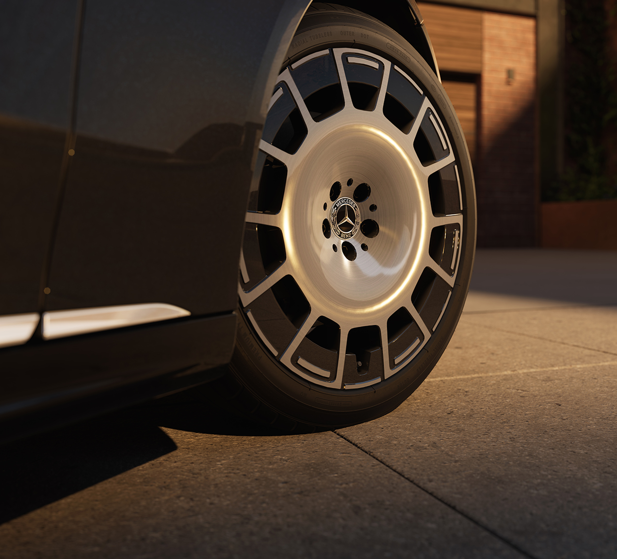 Standard 20-inch wheels