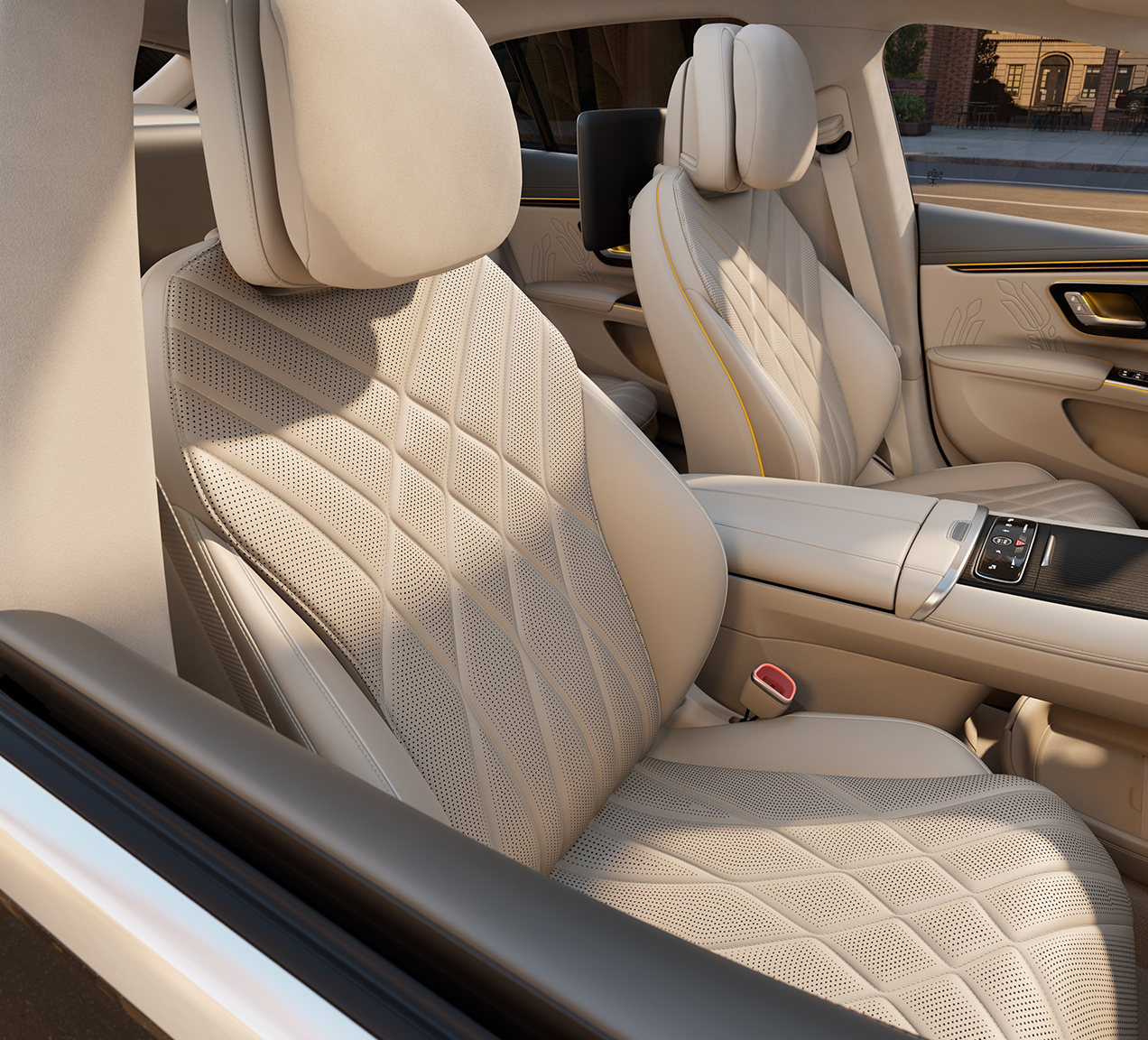 First-class front seats