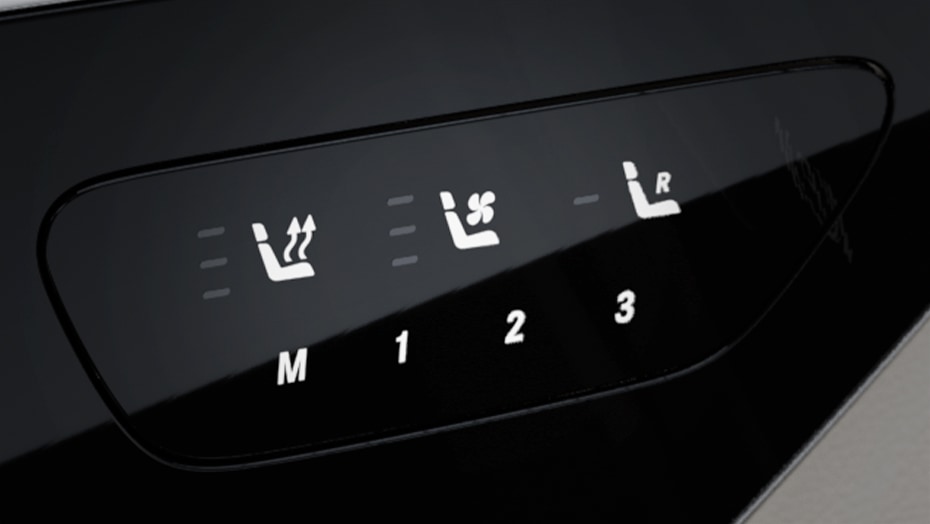 Ventilated front seats