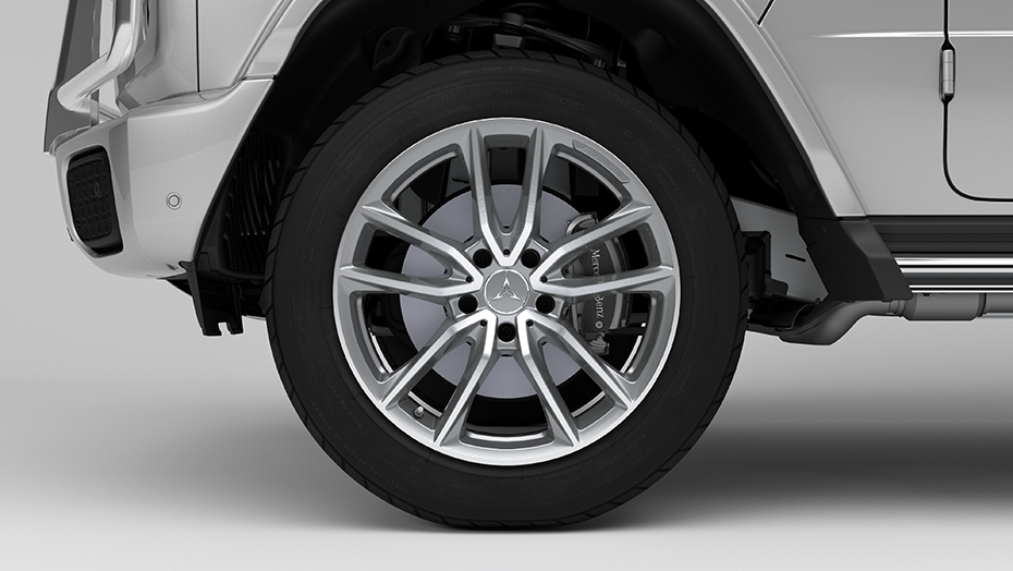 20-inch AMG twin 5-spoke wheels