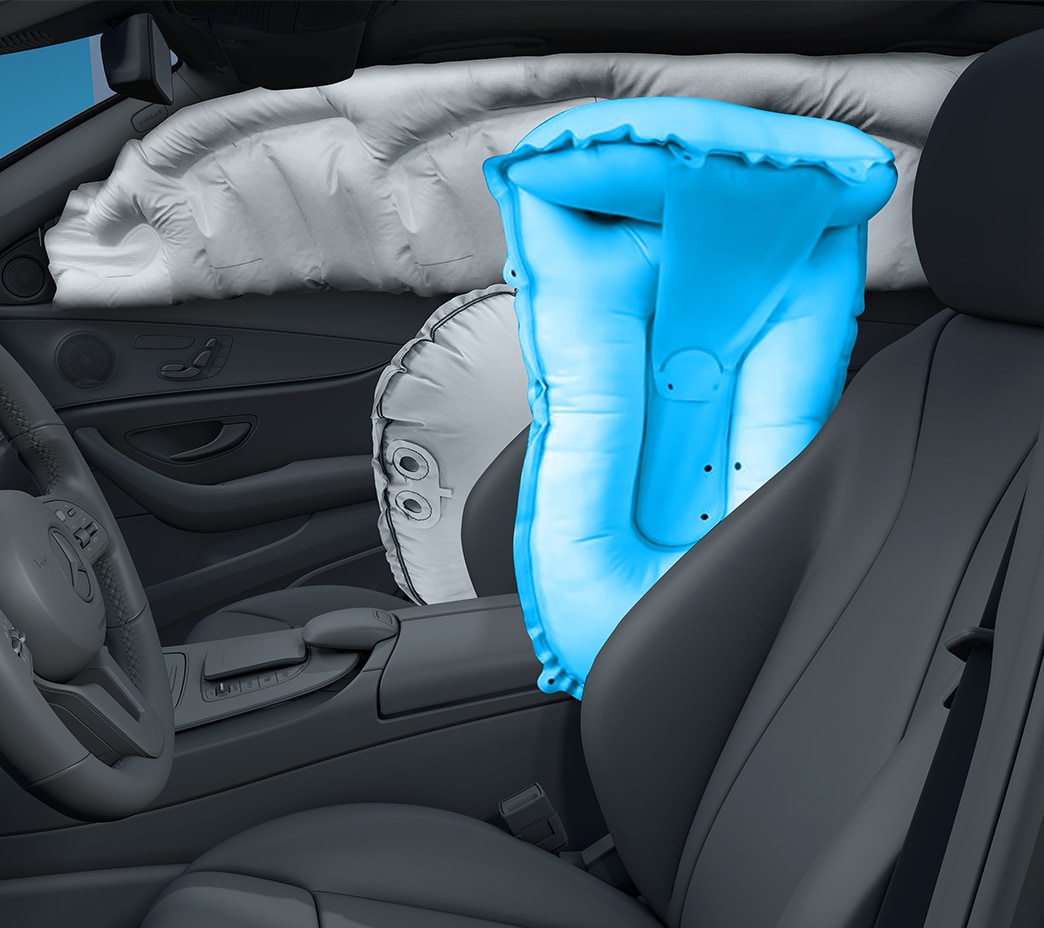 Front center air bag