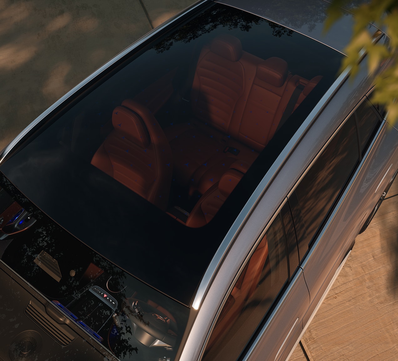 Standard fixed Panorama roof