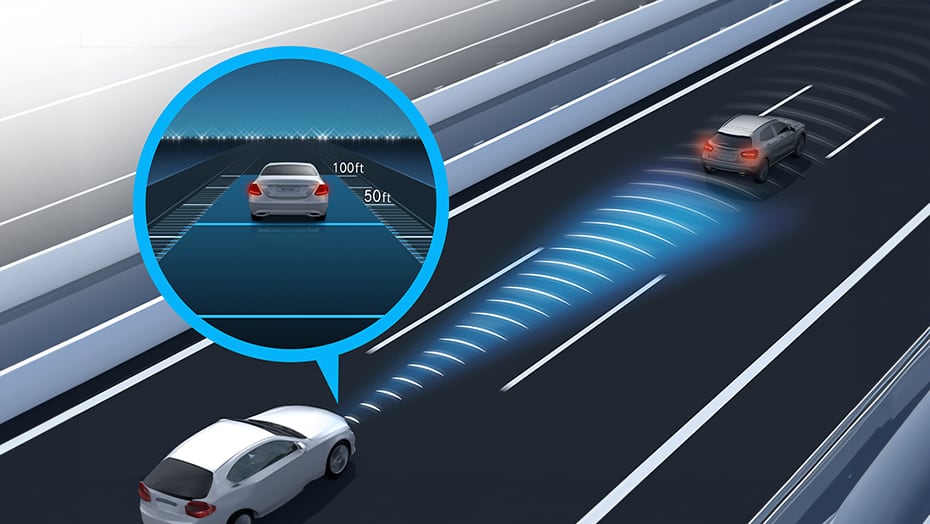 DISTRONIC adaptive cruise control