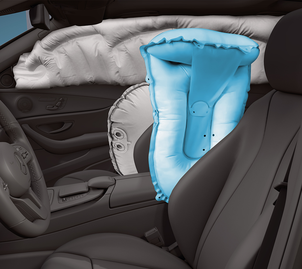 Front center air bag