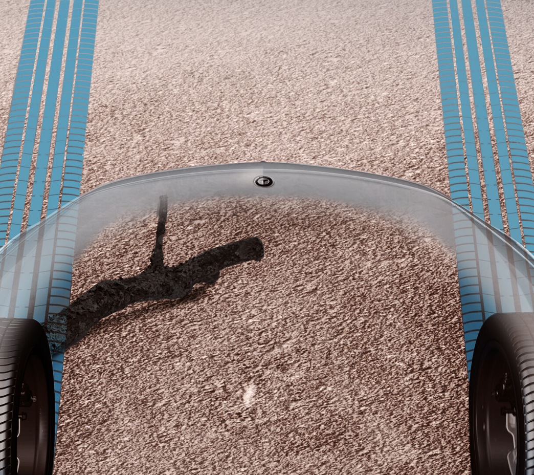 Virtual view of terrain