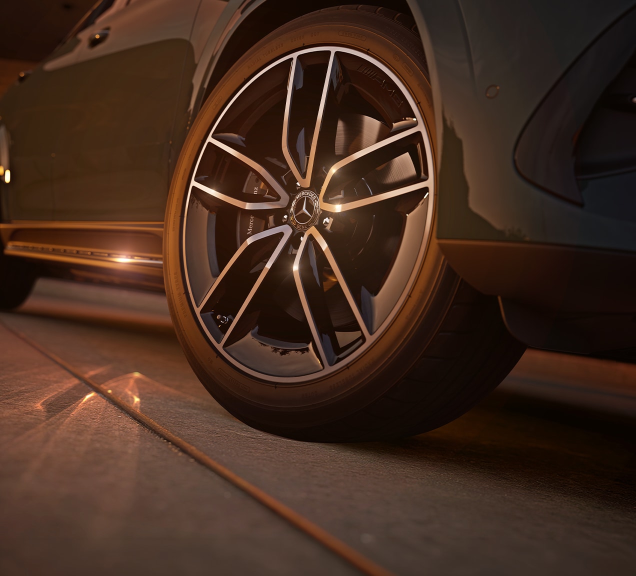 AMG wheels from 20 to 22 inches