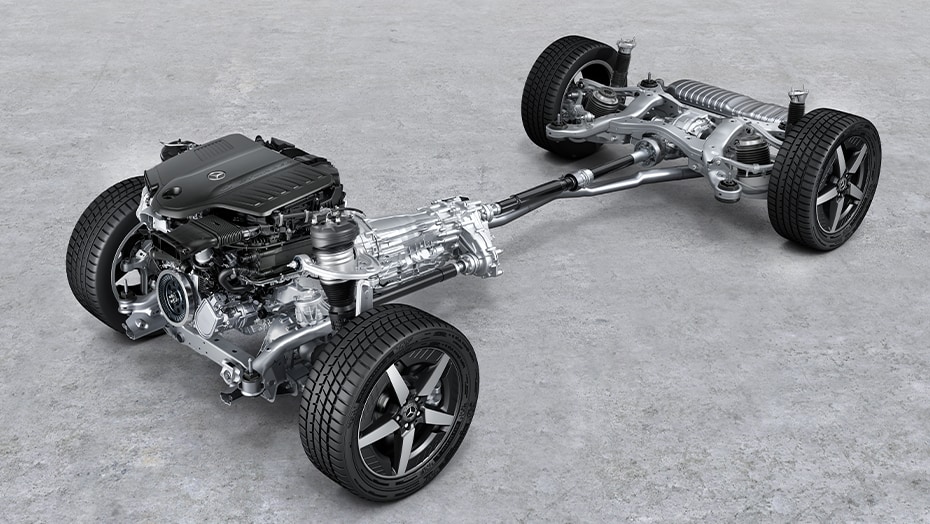 4MATIC fully variable all-wheel drive