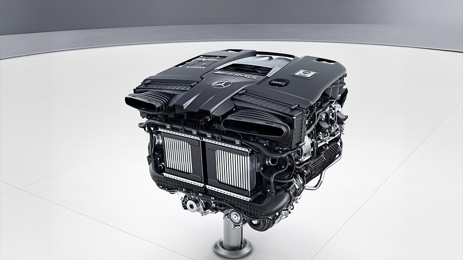 AMG-enhanced 3.0L inline-6 turbo engine