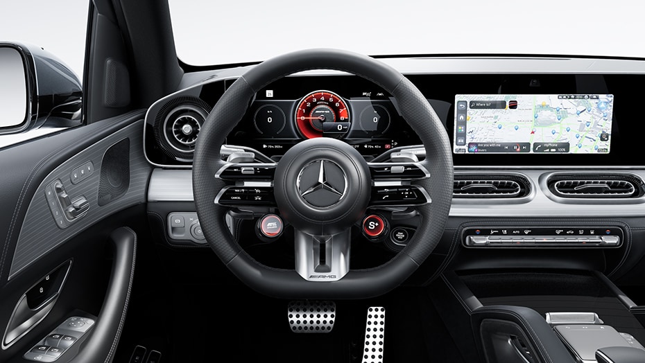 AMG Performance steering wheel in Nappa leather