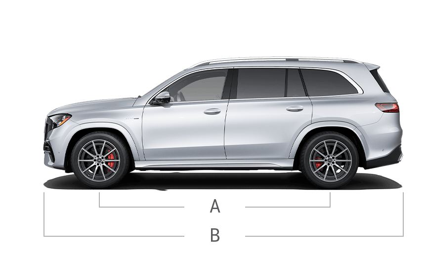 vehicle side view dimensions