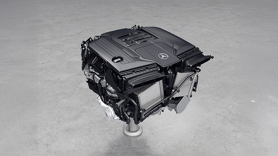 4.0L V8 biturbo engine with mild hybrid drive
