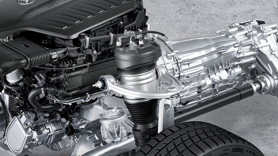 AIRMATIC with intelligent damping control