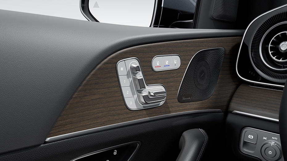 Heated and ventilated front seats