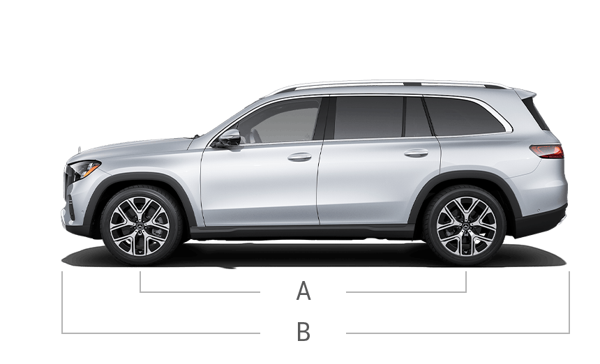vehicle side view dimensions