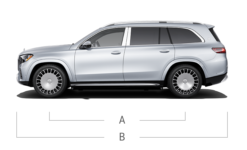 vehicle side view dimensions