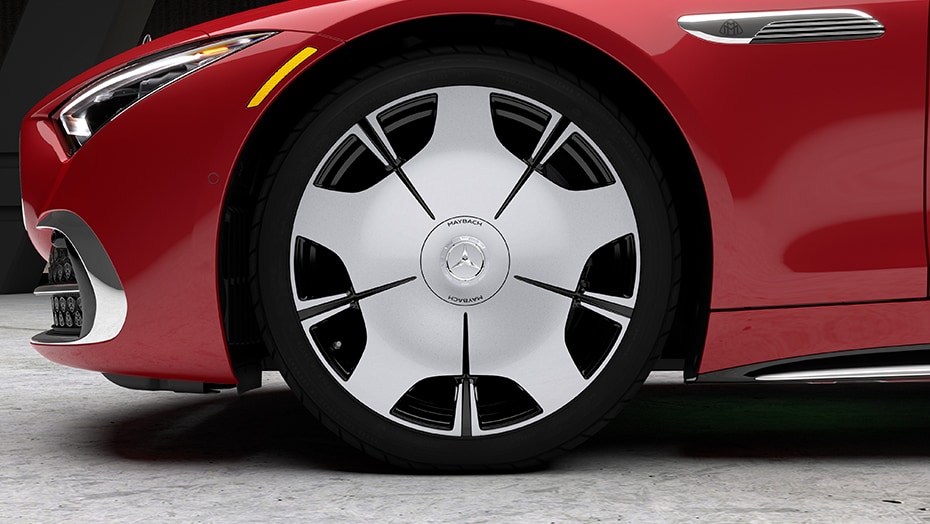 21-inch Maybach forged 5-hole wheels