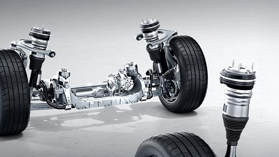 AIRMATIC with intelligent damping control