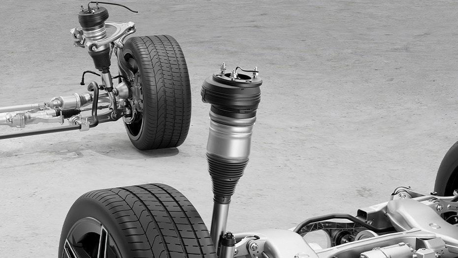 AIRMATIC with intelligent damping control