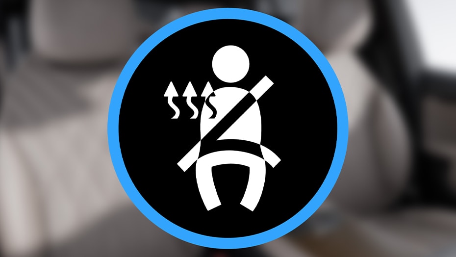 Heated front seat belts