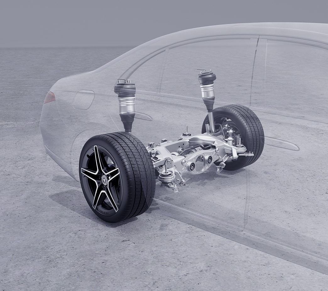 Active rear-axle steering